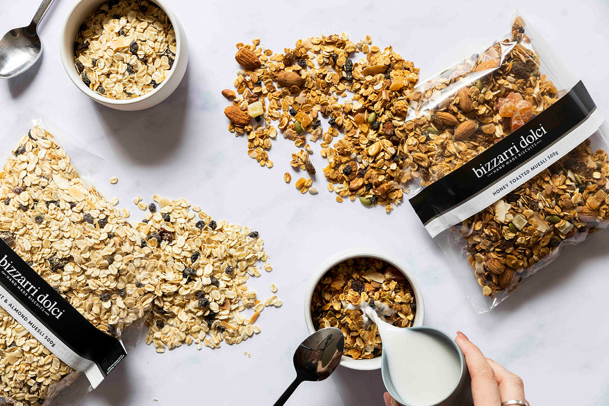 Muesli Bizzarri Dolci Handmade Biscuits Melbourne, Australia