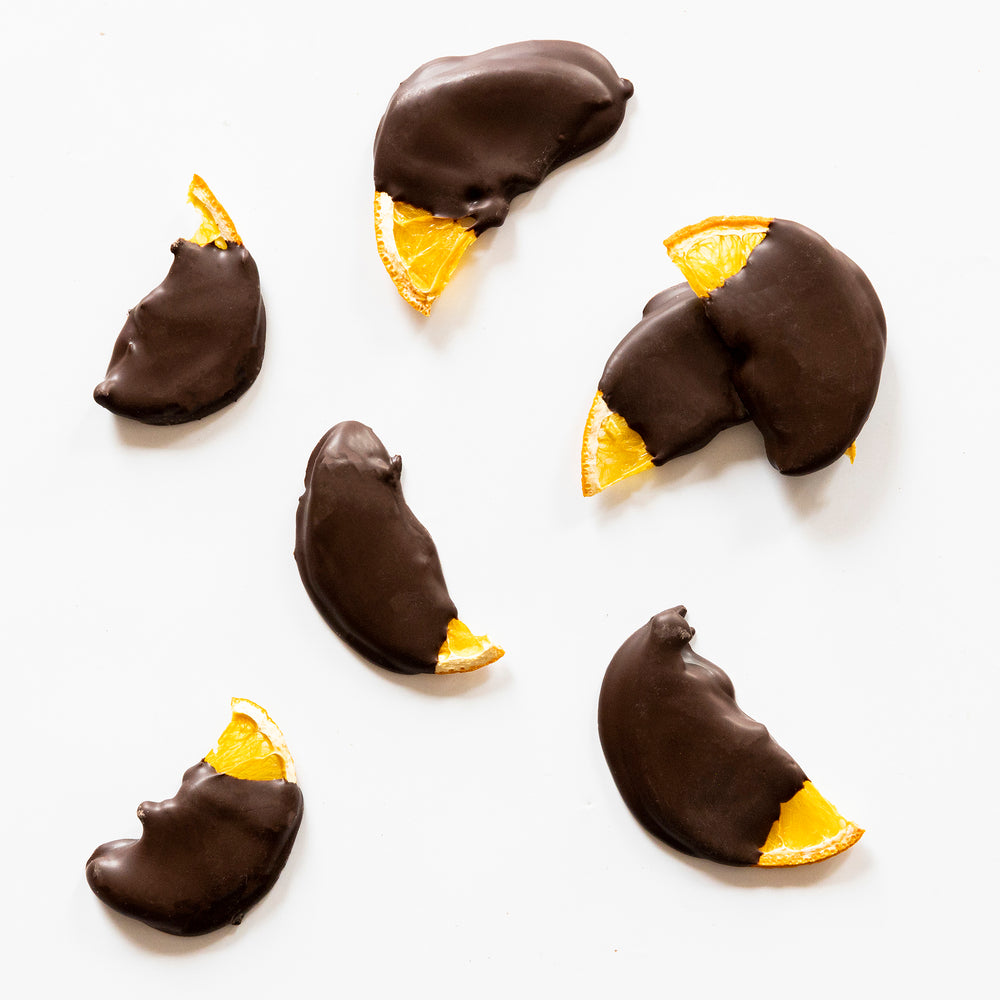 
                  
                    Load image into Gallery viewer, Chocolate Dipped Oranges
                  
                