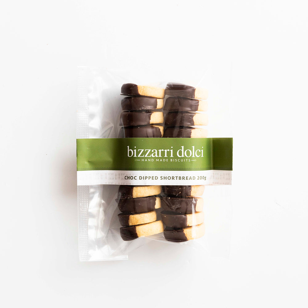 Chocolate Dipped Shortbread - 200g
